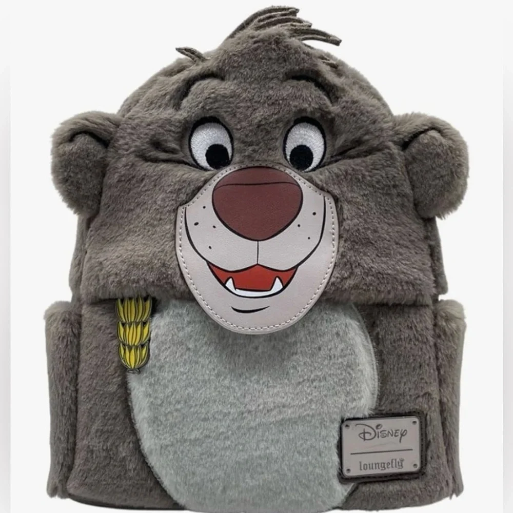 Loungefly Disney Jungle Book Baloo Cosplay Mini Backpack